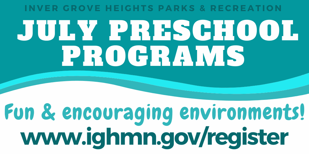 July Preschool Programs Summer 2021 Newsflash 1024x512