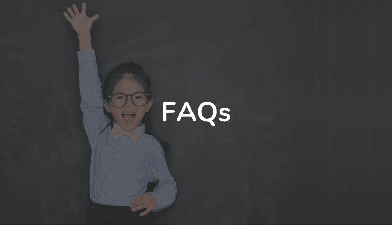 "FAQs" Website thumbnail graphic