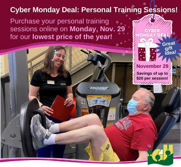 Personal Training Special 2021 news flash 370 x 342px