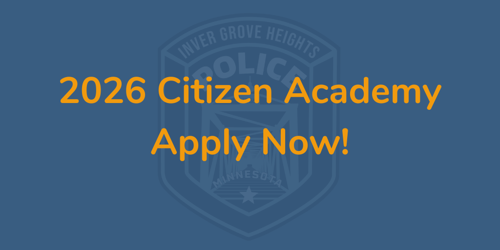 IGH Police Citizen Academy homepage news flash 1024x512px