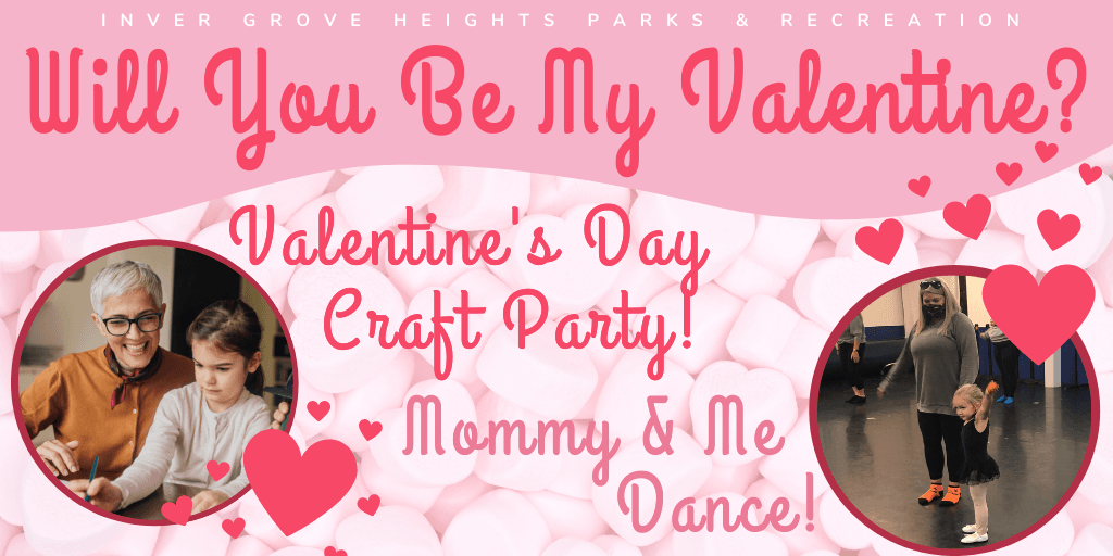 Mommy and Me Valentines Day Party Newsflash Combo 1026x512