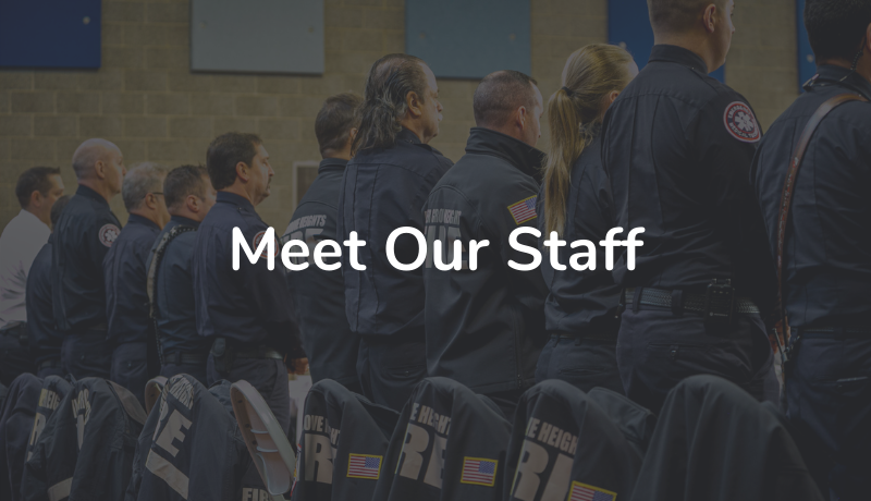 Website thumbnail that says Meet Our Staff