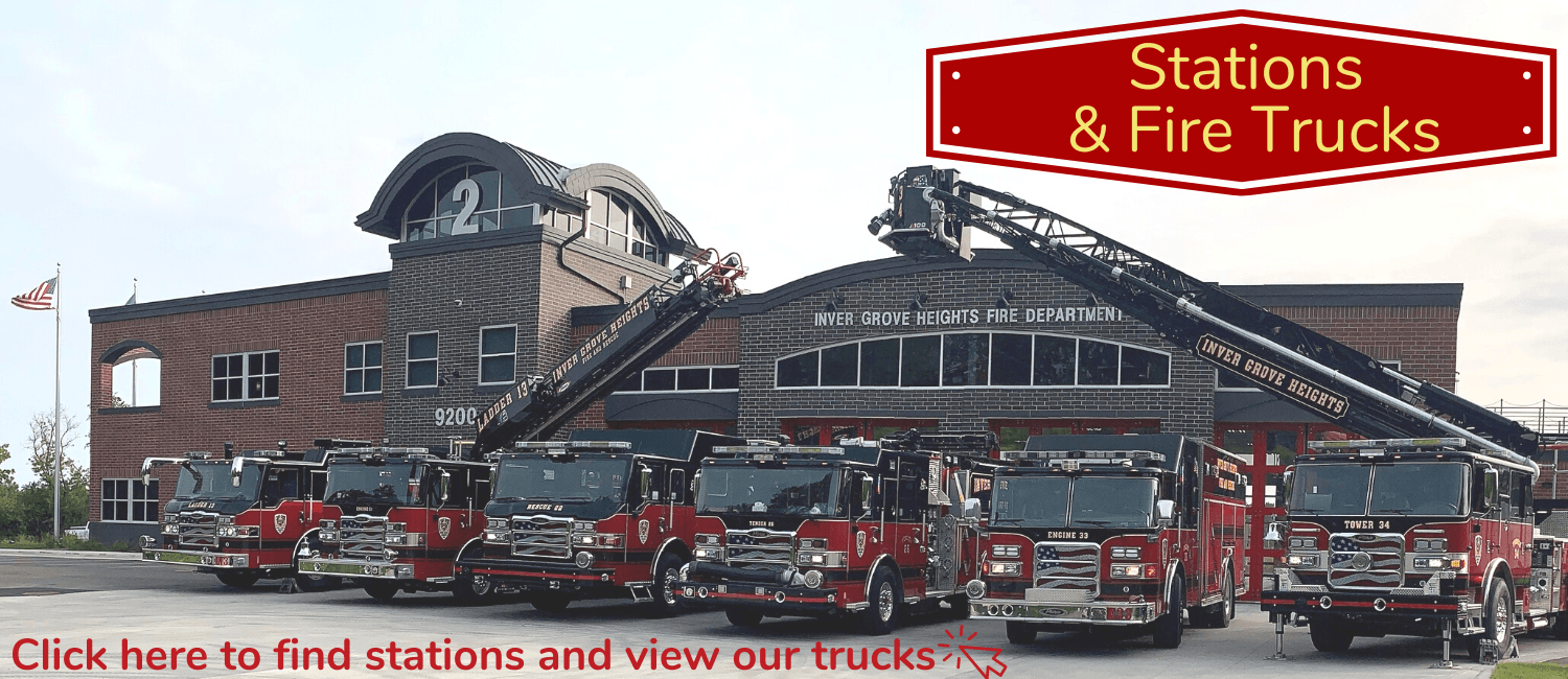 Stations and Fire Trucks Website Banner Photo