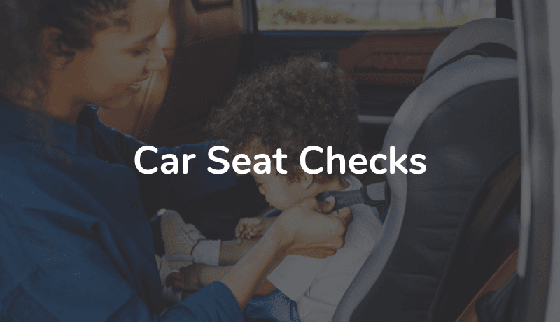 Website thumbnail graphic for Car Seat Checks