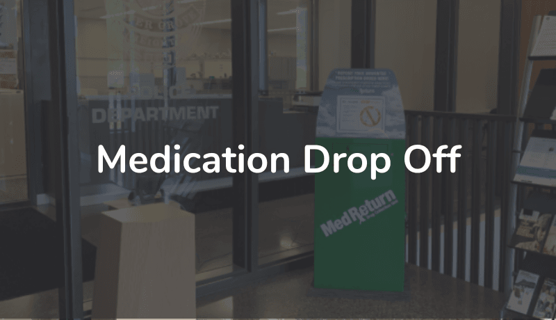 Website thumbnail photo for medication drop-off