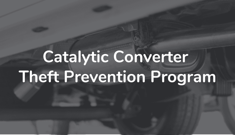 Website thumbnail image for catalytic converter theft prevention program