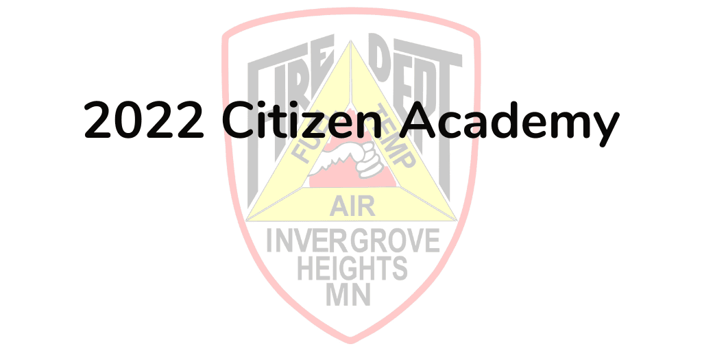 Fire News Flash - Citizen Academy