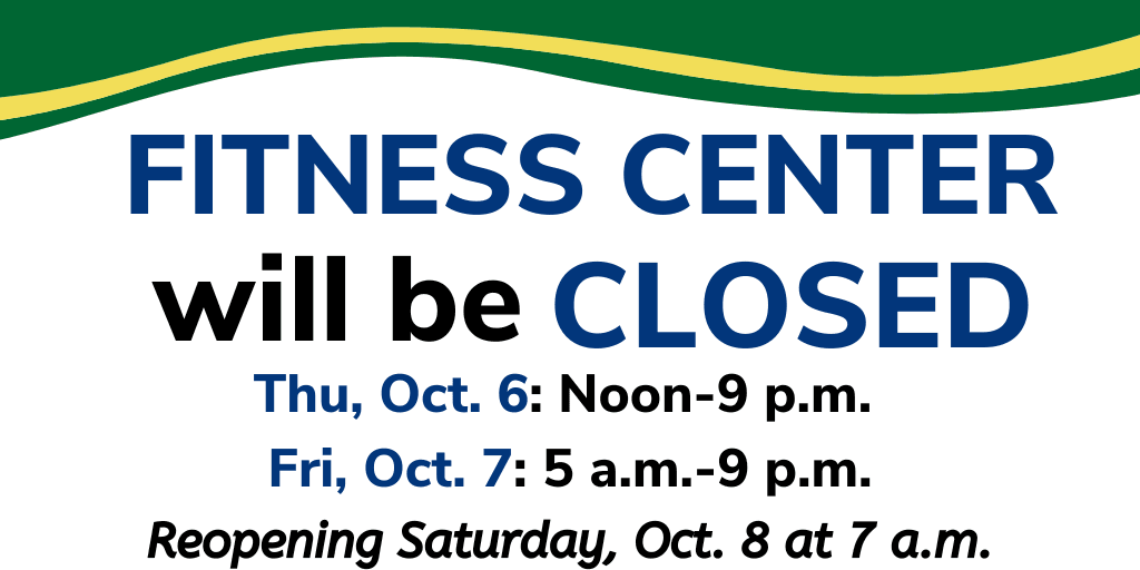 Fitness Center Closure News Flash 1024x512px