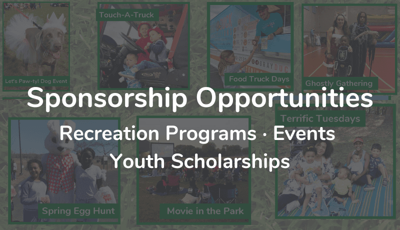 Website thumbnail photo that says Sponsorship Opportunities 