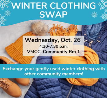2022-10-07 Winter Clothing Swap - Homepage News Flash