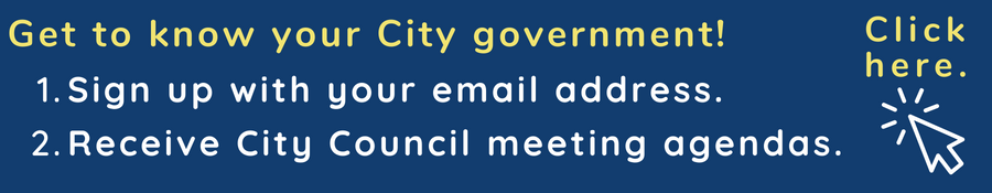 Website banner with text that says "Get to know your City government"
