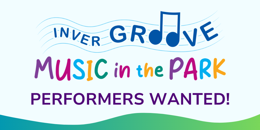 music in the park performers wanted graphic