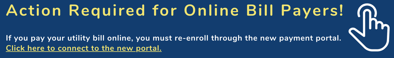 Pay your utility bill online