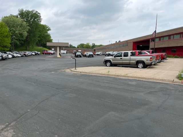Parking Area Outside of Facility