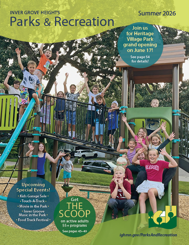 Cover of the 2026 summer brochure cover