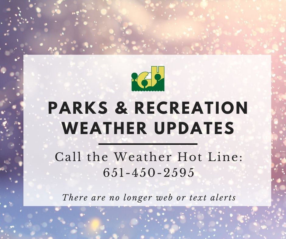 Park and Rec Weather Updates