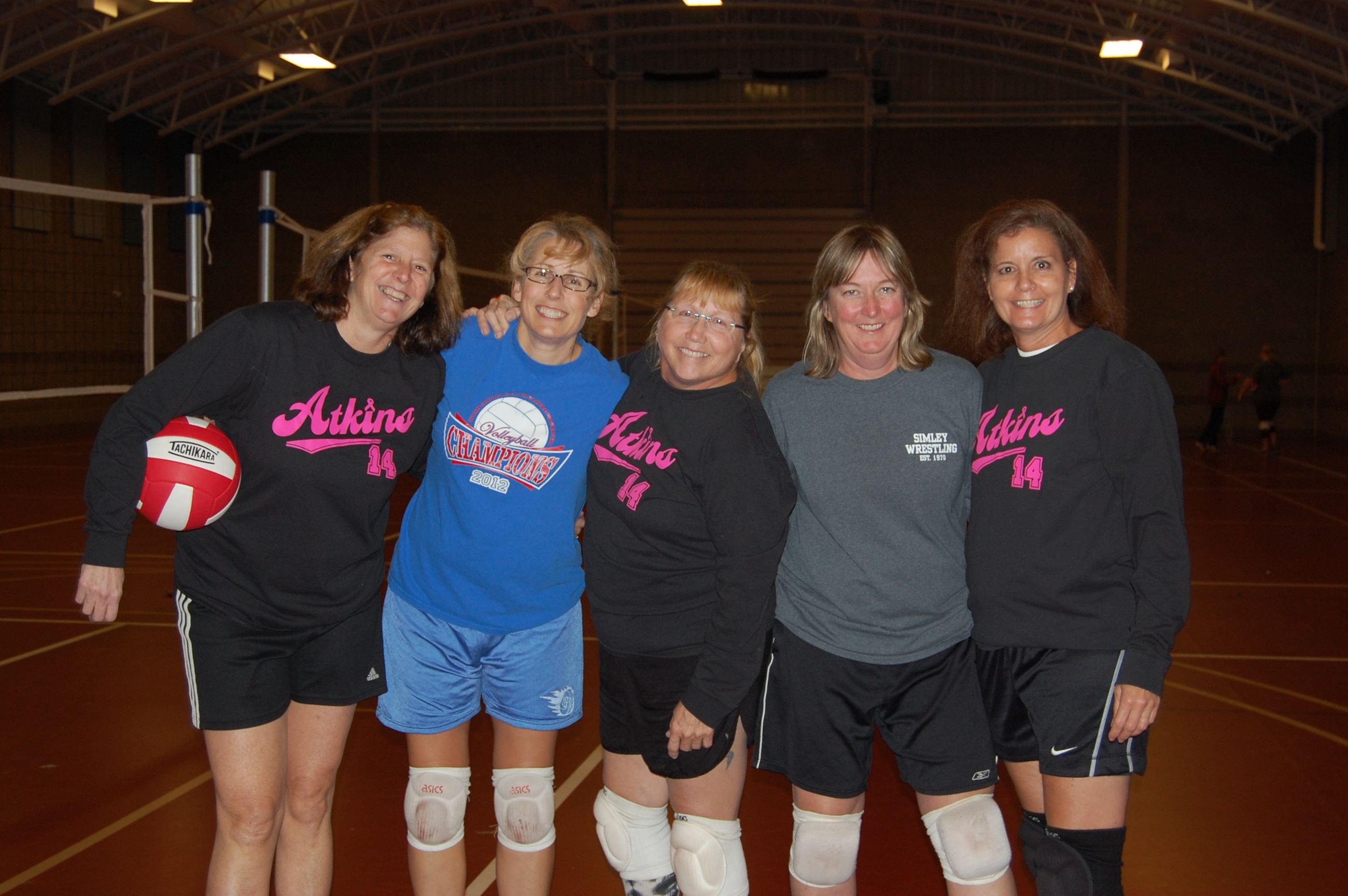 Group photo of Volleyball League