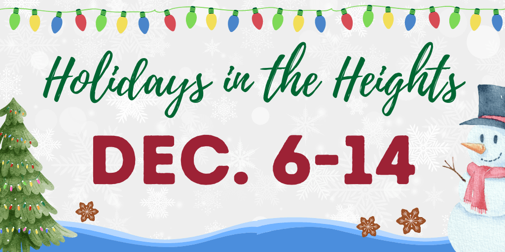 graphic reading holidays in the heights dec. 6-14