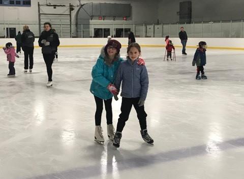 girls skating